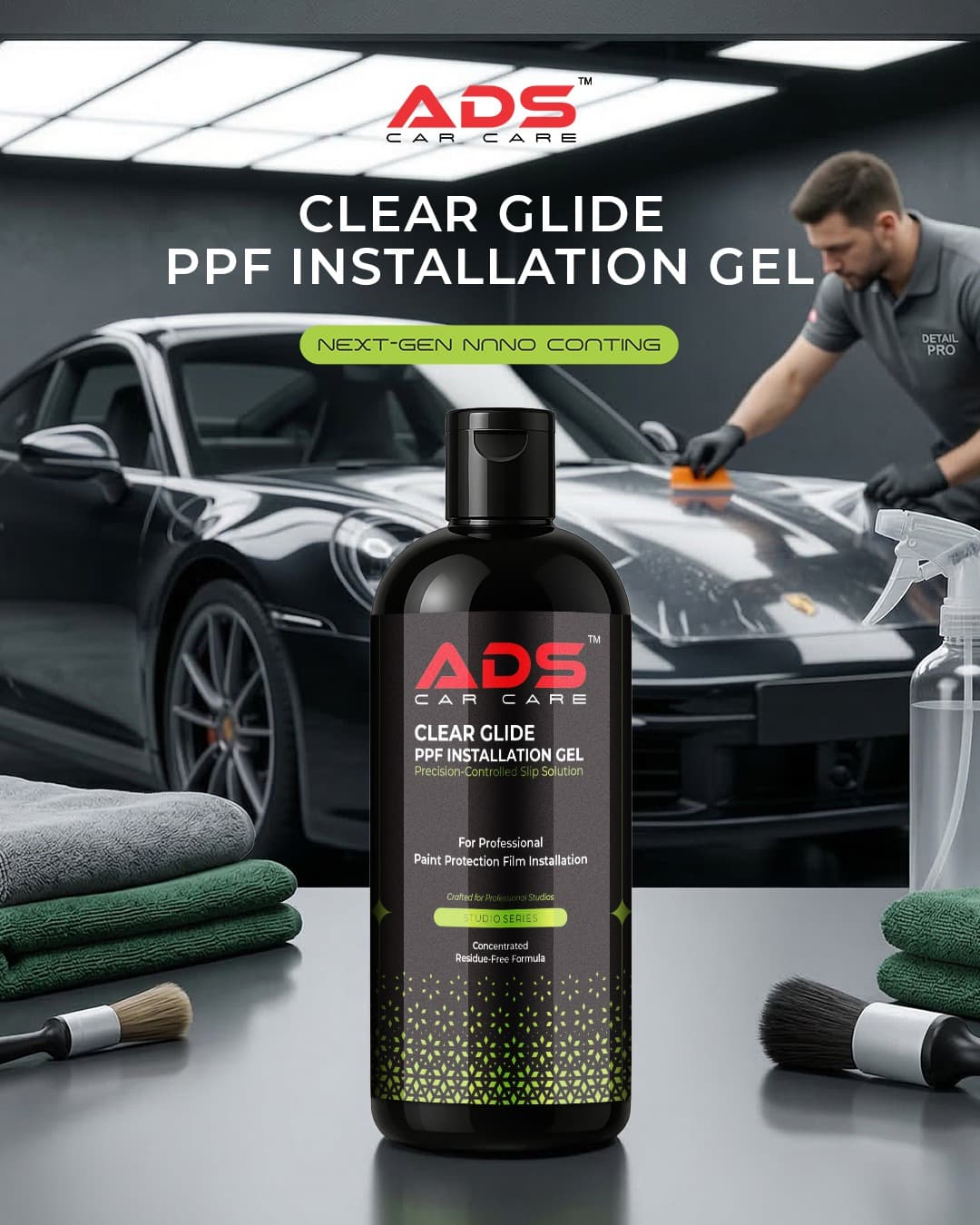ADS Clear Glide PPF Installation Gel
